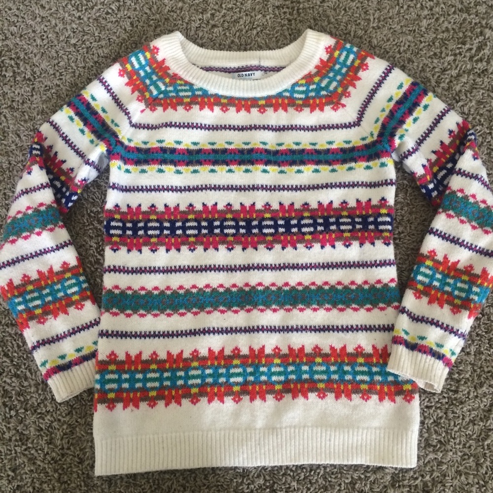 Fair isle sweater